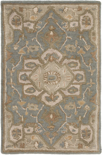 Caesar 72 inch Medium Gray/Khaki/Light Gray/Camel/Sage/Dark Brown Rugs, Wool