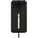 Edgar 1 Light 23.75 inch Textured Black Outdoor Wall Lantern