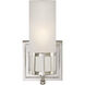 Openwork 1 Light 4.75 inch Bathroom Vanity Light