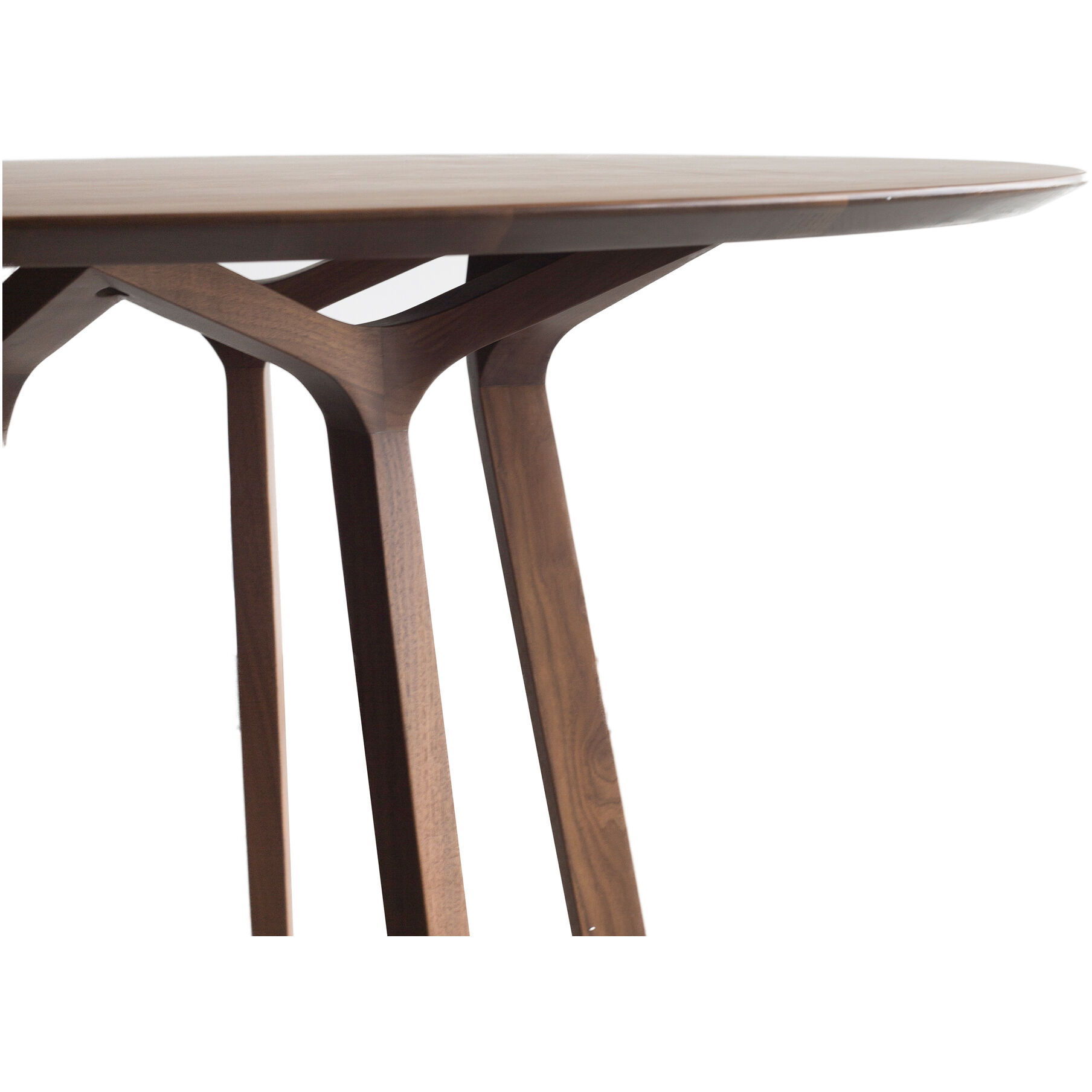 Aldo 47 X 47 inch Brown Dining Table, Round