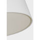Richard June Hale 2 Light 12 inch Aged Iron Flush Mount Ceiling Light in LED