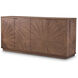 Rucello Light Walnut Veneer Dresser