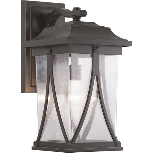 Abbott 1 Light 20 inch Antique Bronze Outdoor Wall Lantern, Large