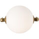 Abacus White 7.6 inch Glass Module in Opal