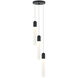 Aydin LED 6.38 inch Matte Black Pendant Ceiling Light