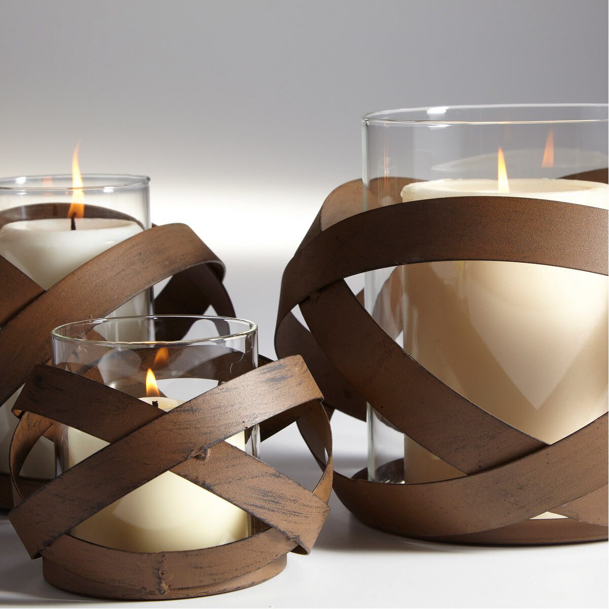 Infinity 5 X 4 inch Candle Holder, Small