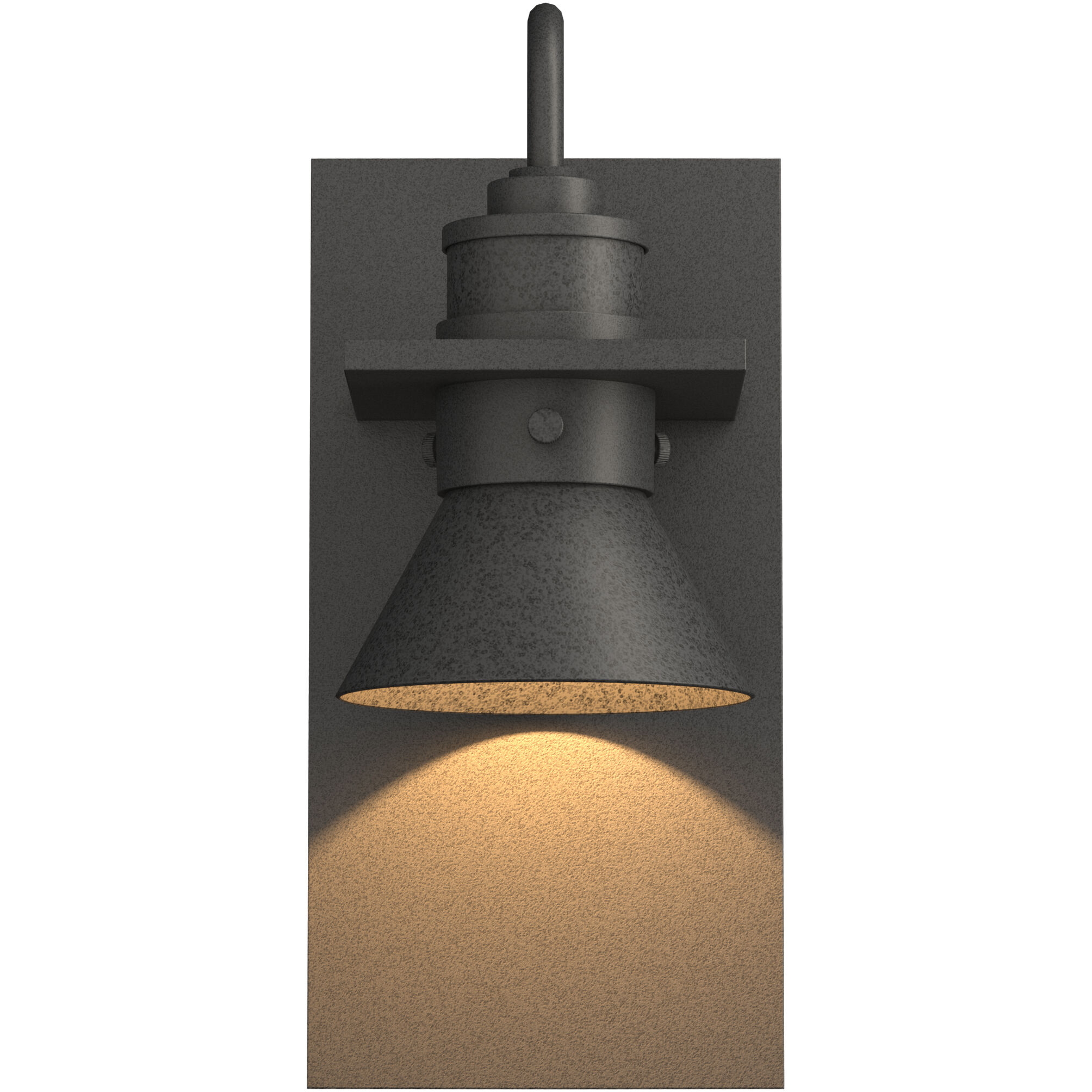 Erlenmeyer 1 Light 11.3 inch Coastal Natural Iron and Coastal Natural Iron Outdoor Sconce