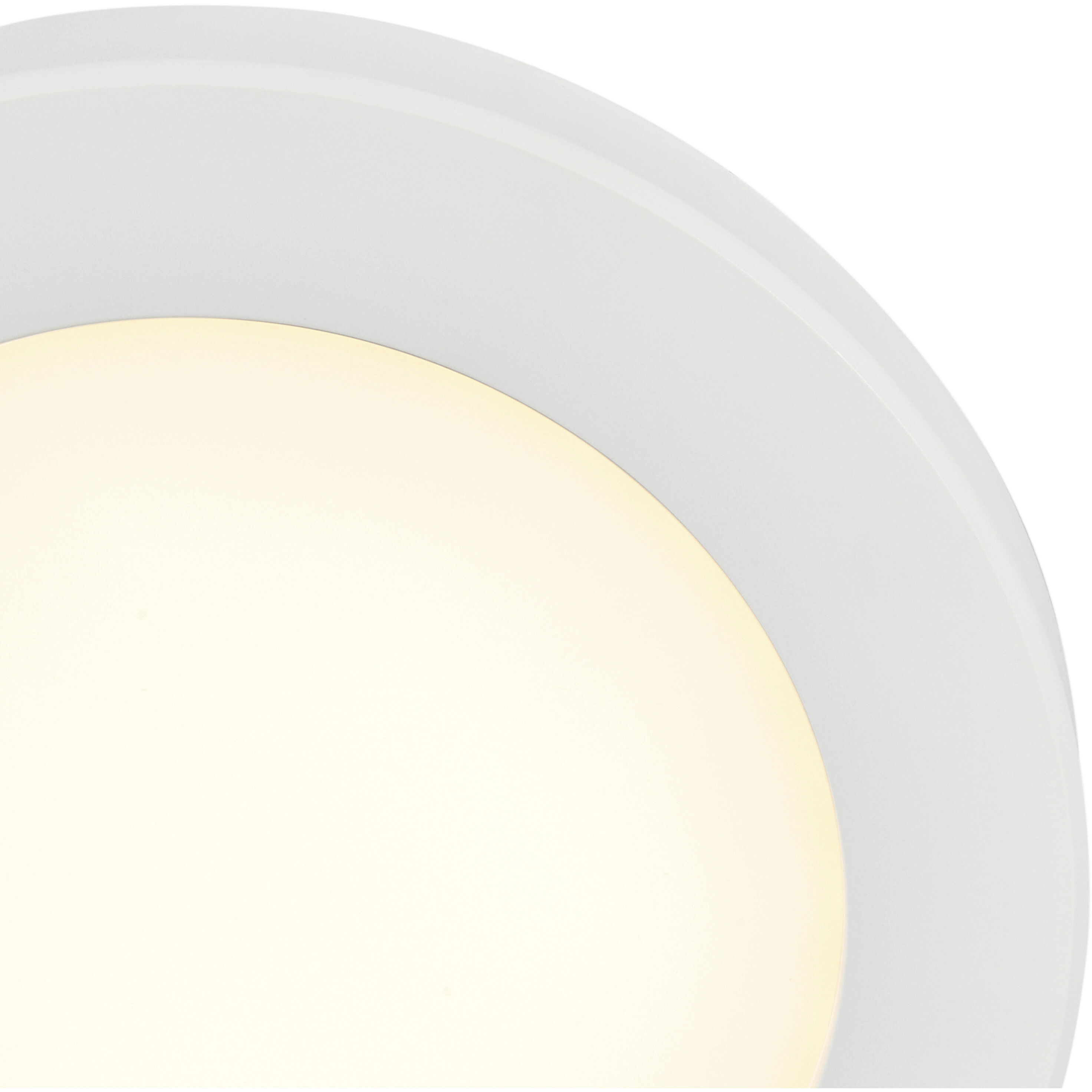 Slim LED 7 inch White Flush Mount Ceiling Light