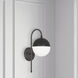 Dayana 1 Light 7 inch Matte Black Decorative Wall Light