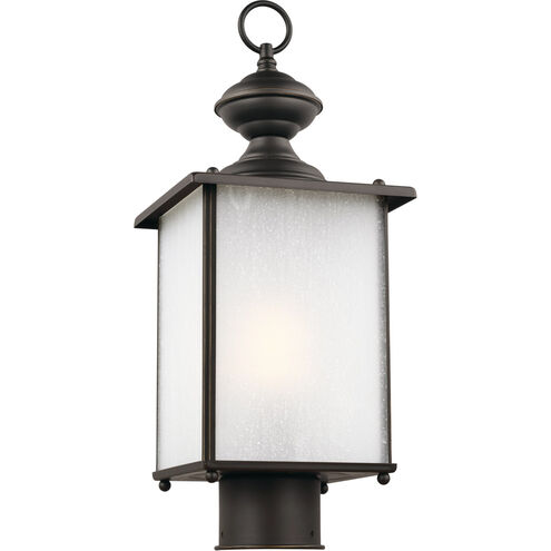 Jamestowne 1 Light 17.25 inch Antique Bronze Outdoor Post Lantern