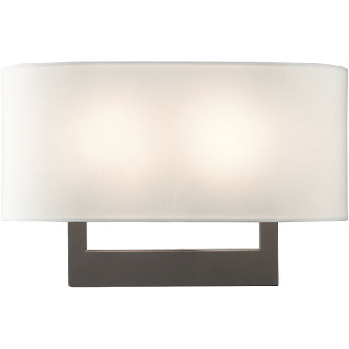 Allison 2 Light 15 inch Bronze ADA Wall Sconce Wall Light, Large