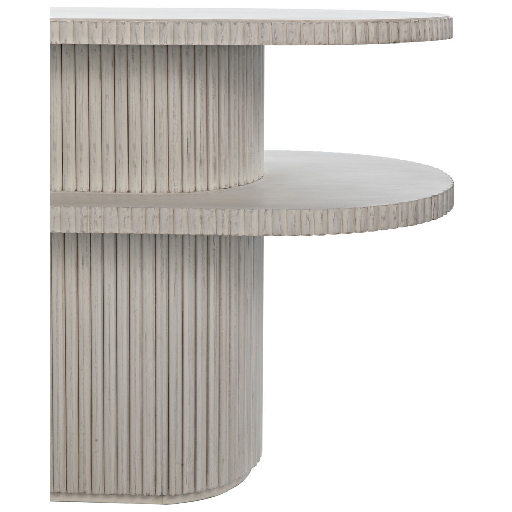 Parker 84 X 22 inch White Wash Console