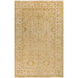 Antique 102 X 66 inch Beige, Mustard, Moss Rug