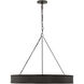 Paloma Contreras Ritz 10 Light 36 inch Aged Iron Chandelier Ceiling Light