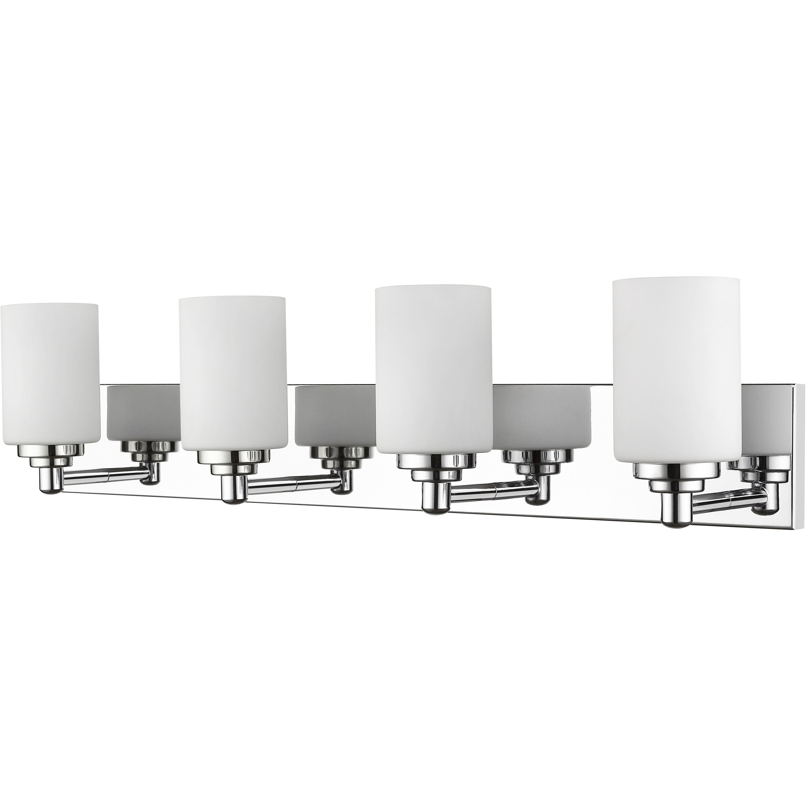 Soledad 4 Light 31.5 inch Chrome Vanity Wall Light