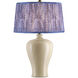 Pembrook Blue Tapered Lamp Shade