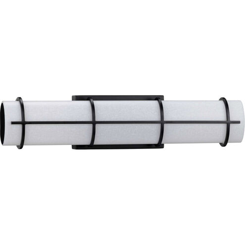 Grid LED LED 22 inch Black Linear Bath Vanity Wall Light, Progress LED