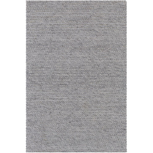 Marlowe 36 X 24 inch Medium Gray/Black Rugs, Rectangle