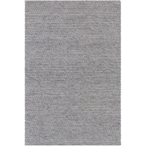 Marlowe 36 X 24 inch Medium Gray/Black Rugs, Rectangle