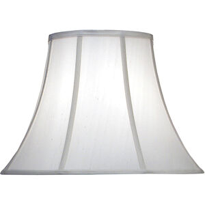 Ellie Off White 10 inch Lampshade, Bell
