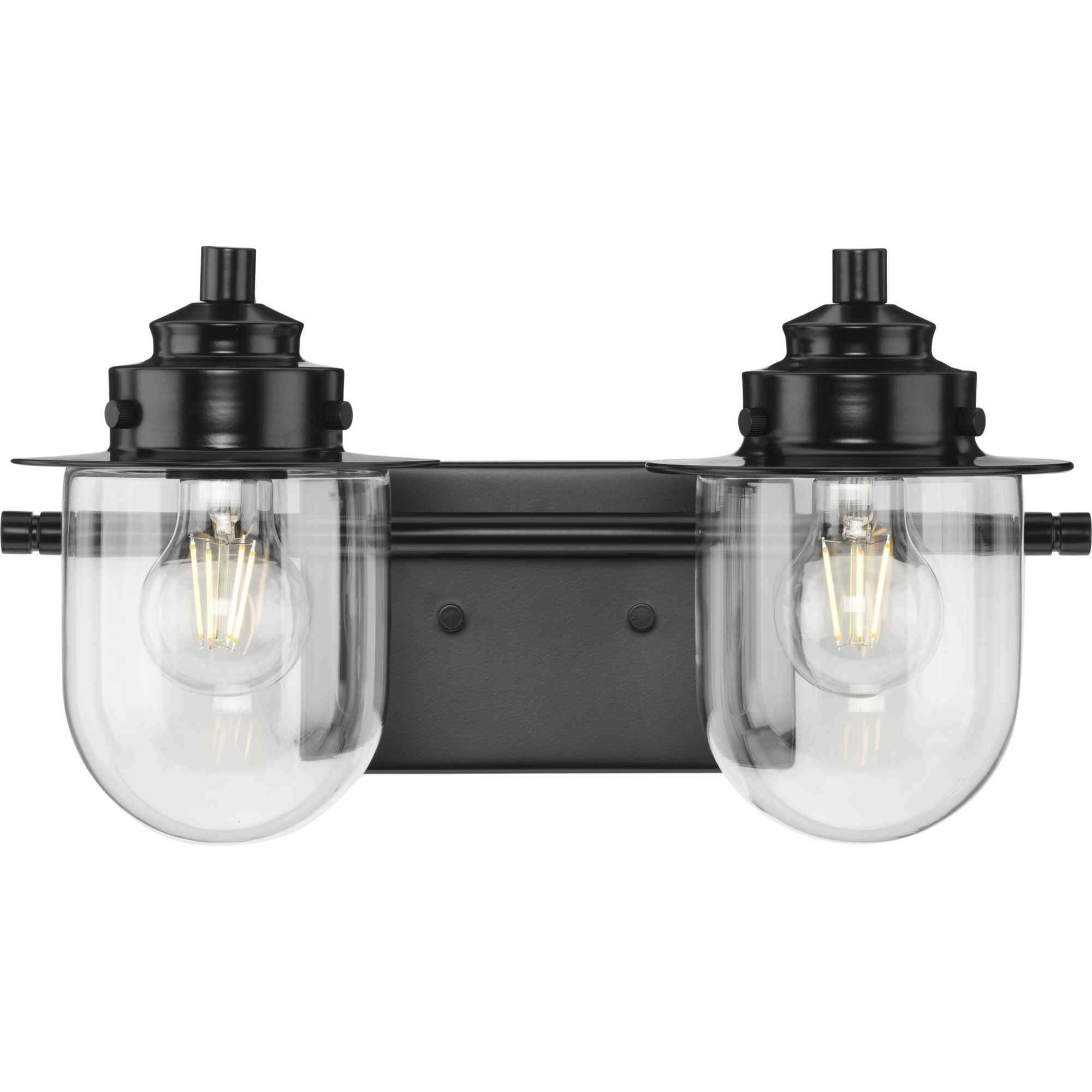 Northlake 2 Light 15.5 inch Matte Black Bath Light Wall Light