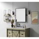 Amoura 24 X 20 inch Black Mirror