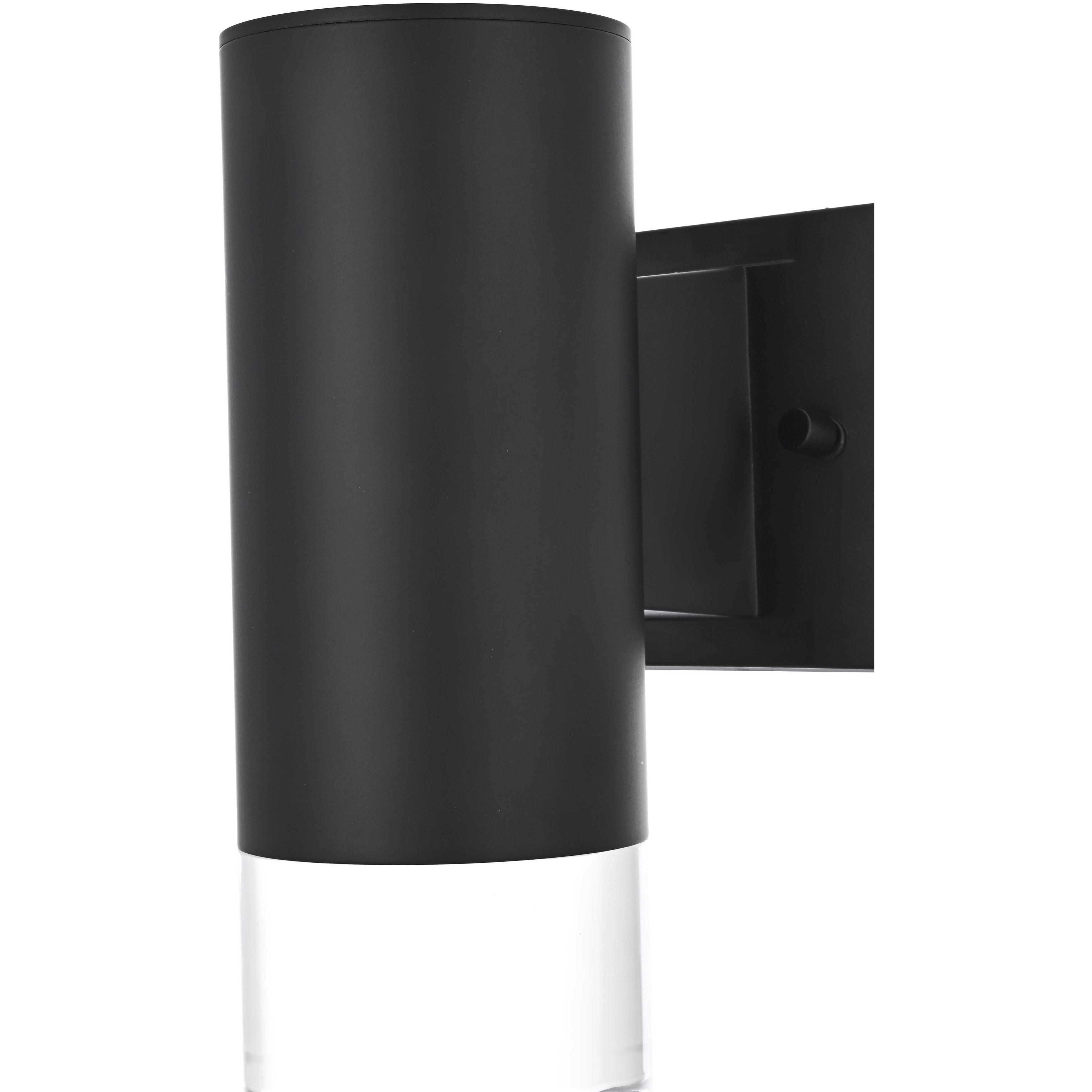 Jase 1 Light 9 inch Black Outdoor Wall Sconce