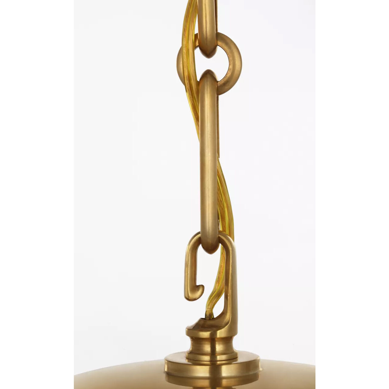 AERIN Rae LED 17.25 inch Hand-Rubbed Antique Brass Pendant Ceiling Light