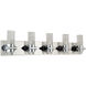 Krypton LED 33 inch Chrome Bath Vanity Light Wall Light