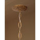 Atella 12 Light 48 inch Ashen Gold Chandelier Ceiling Light