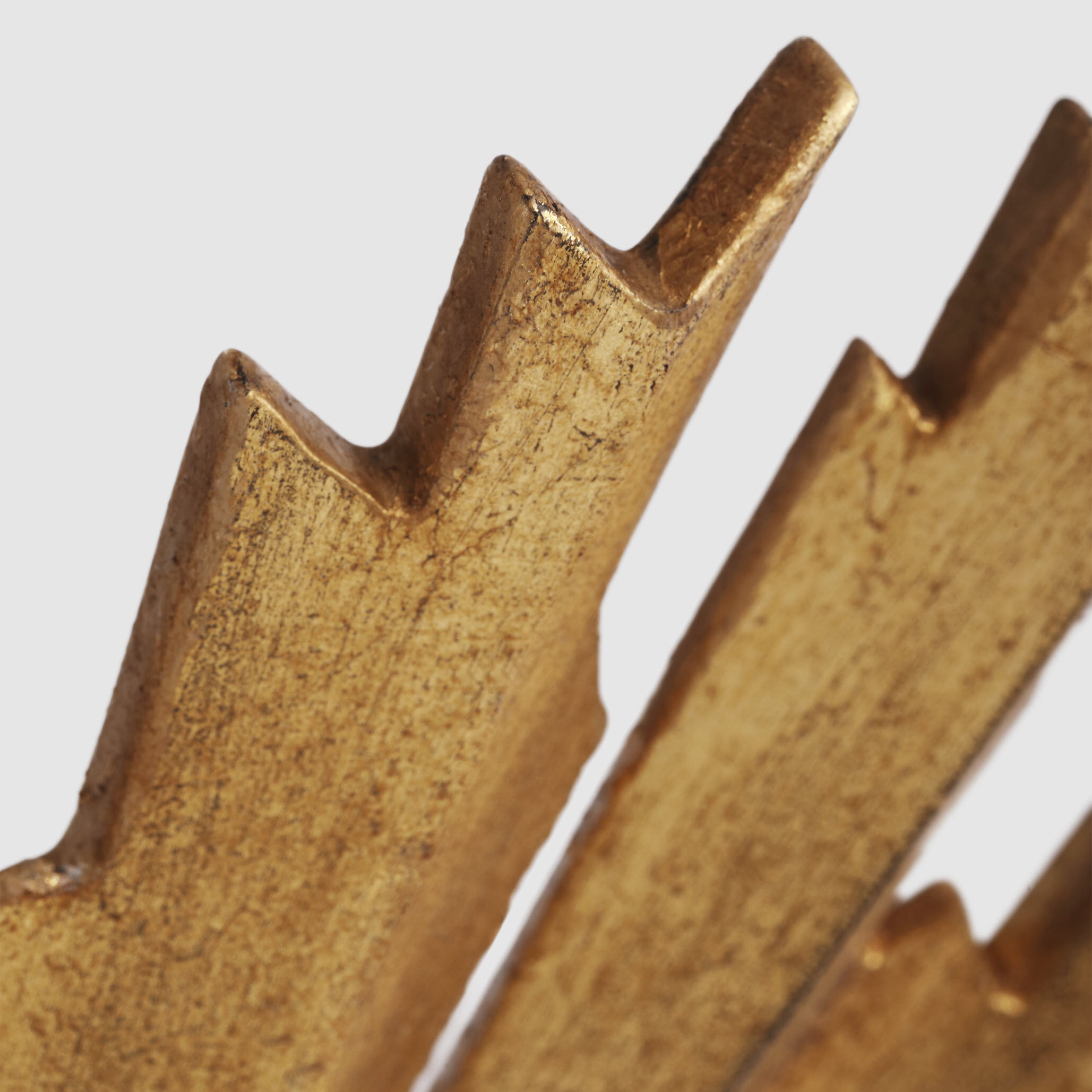 Chapman & Myers Claymore LED 13.75 inch Gilded Iron Flush Mount Ceiling Light