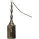 Kaili LED 8 inch Black Diamond Pendant Ceiling Light