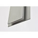 Raine 12 inch Silver Outdoor Wall Light