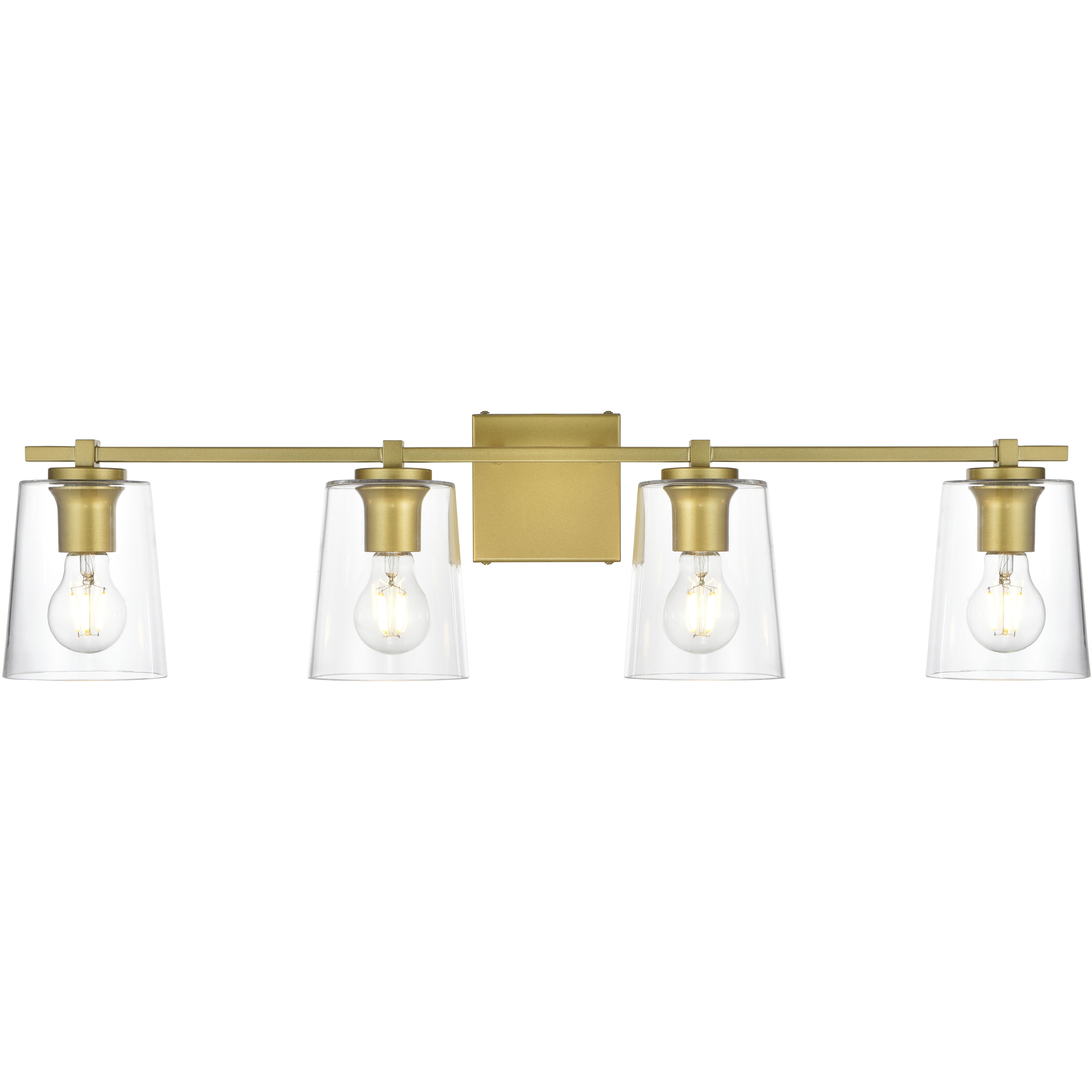 Kacey 4 Light 33.00 inch Bathroom Vanity Light