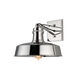 Hudson Falls 1 Light 10 inch Polished Nickel Wall Sconce Wall Light