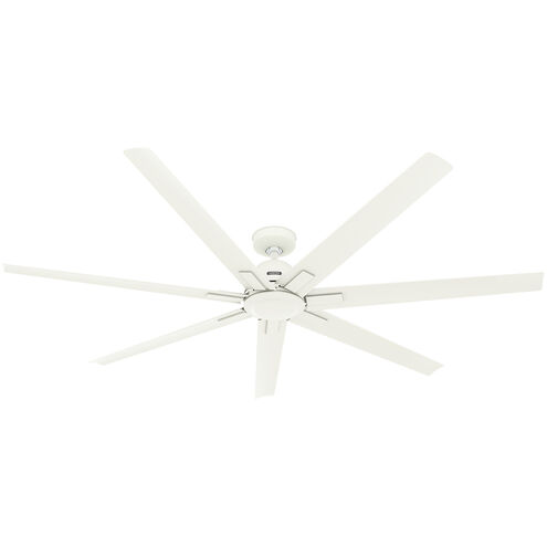 Downtown 72 inch Matte White Outdoor Ceiling Fan