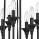 Jolenne 6 Light 15 inch Flat Black Cage Foyer Pendant Ceiling Light