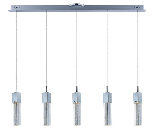 Lansdale LED 39 inch Polished Chrome Linear Pendant Ceiling Light