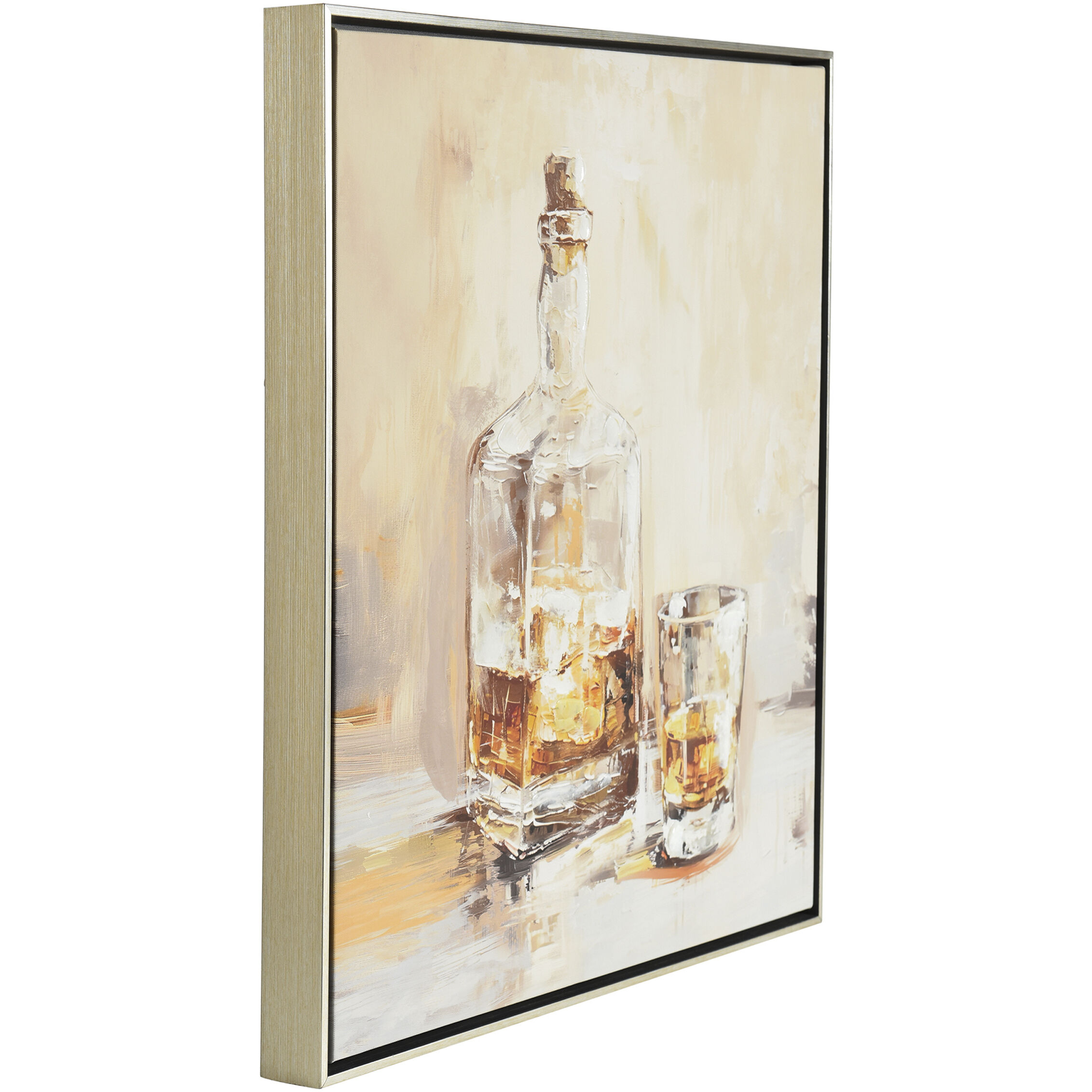 Sisters Orange and Red and Cream Wall Art