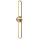 Botton Wall Sconce Wall Light in Gold, Small