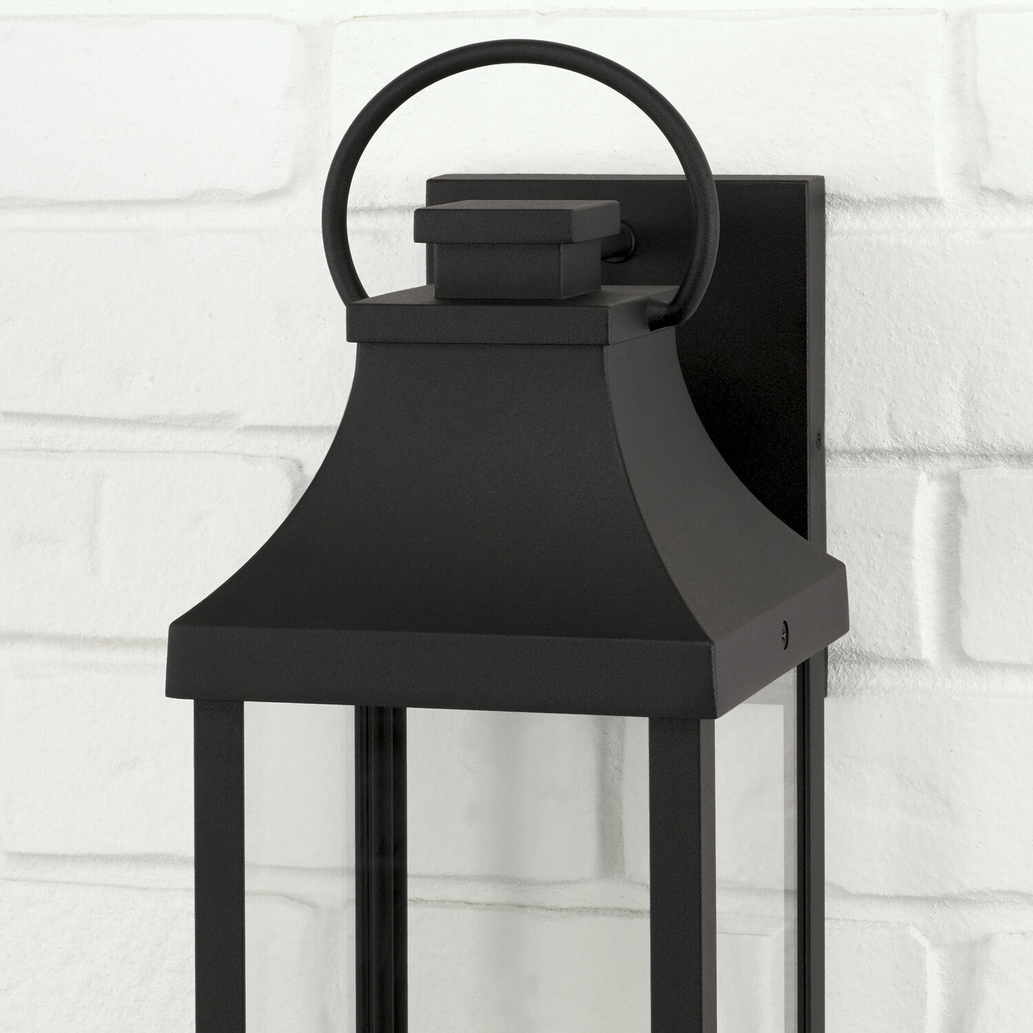 Bradford LED 17.25 inch Black Outdoor Wall Lantern
