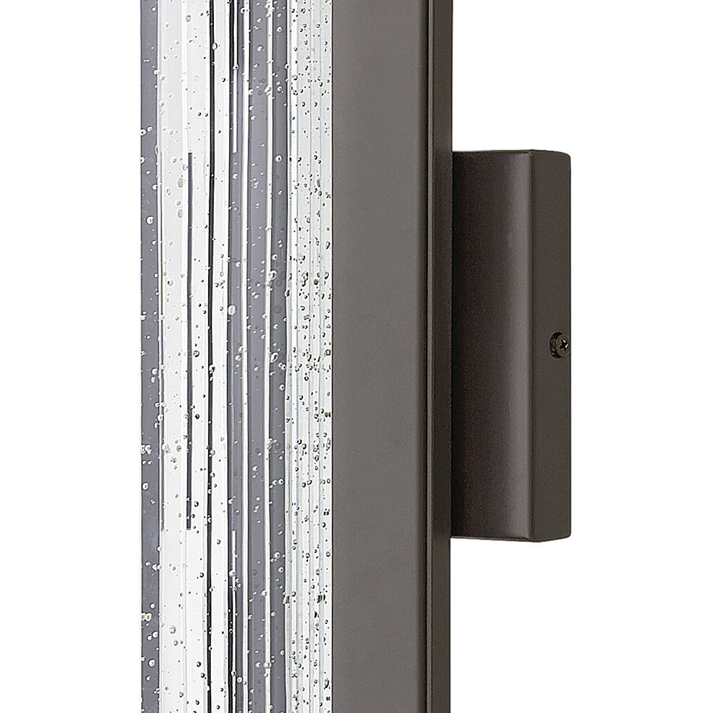 Glacier LED 28 inch Bronze Outdoor Wall Mount Lantern, Large