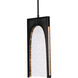 Cypress LED 8 inch Dark Smoke Pendant Ceiling Light