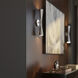 Levi 2 Light 5 inch Polished Nickel Sconce Wall Light