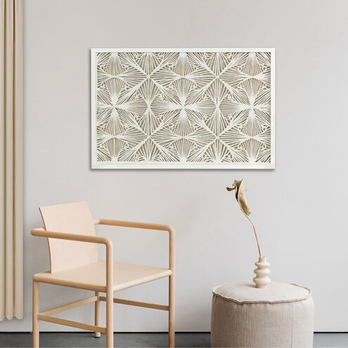 Illusion Off-White Wall Art