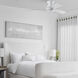 Ikon 52 inch Matte White Ceiling Fan