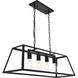 Resolute 4 Light 32 inch Black Pendant Ceiling Light