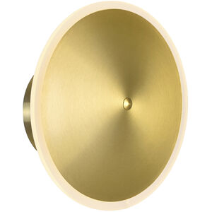 Ovni 12 inch Brass Wall Sconce Wall Light