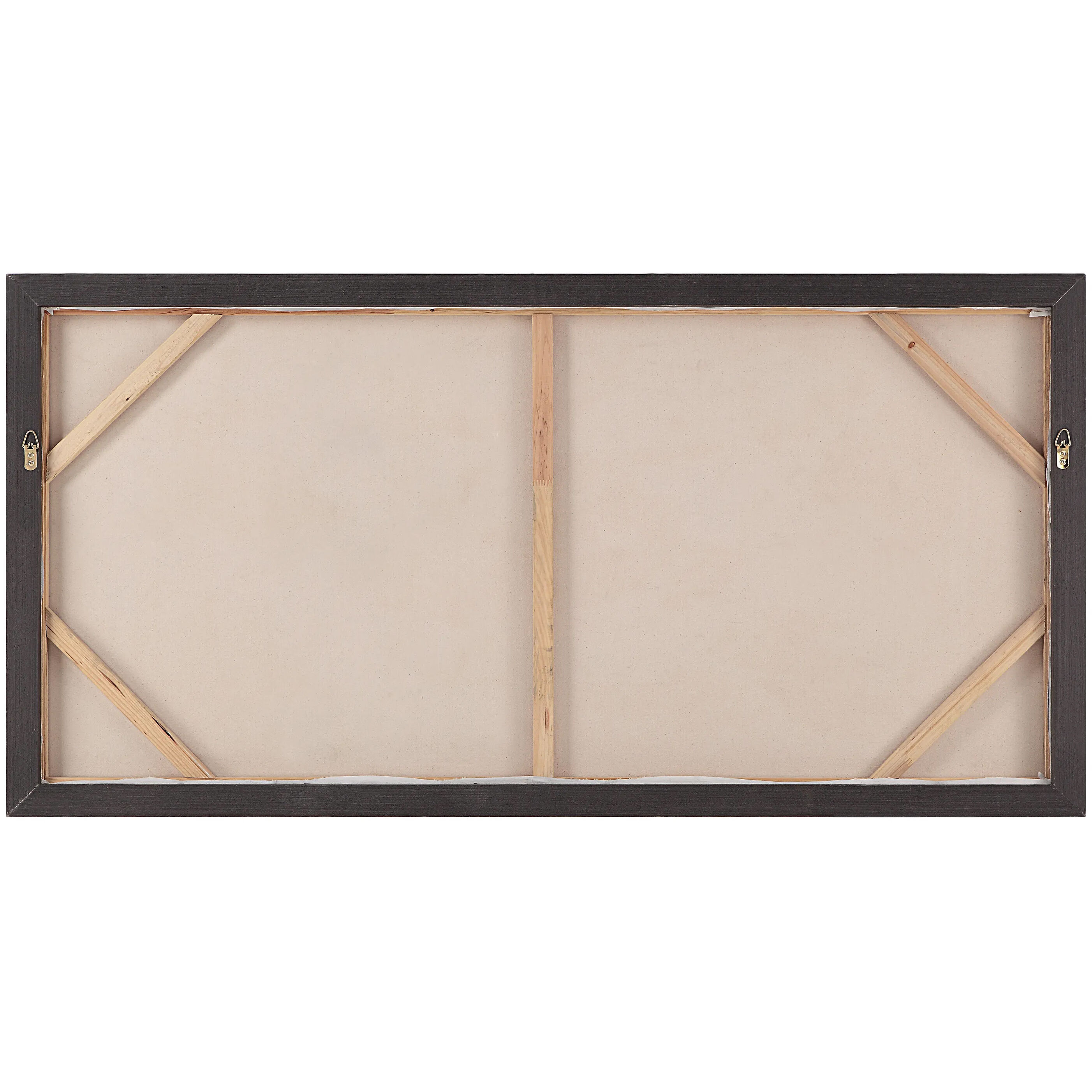 Shah White/Grey/Black Canvas Art