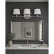 Rondo 3 Light 26.25 inch Polished Nickel Bath Vanity Wall Light